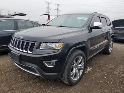 Jeep salvage cars for sale: 2015 Jeep Grand Cherokee Limited