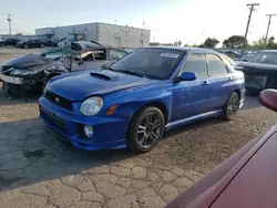 Subaru salvage cars for sale: 2003 Subaru Impreza WRX