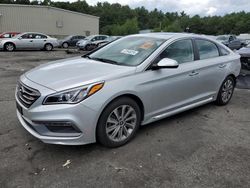 Salvage cars for sale at Exeter, RI auction: 2017 Hyundai Sonata Sport