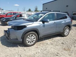 Salvage cars for sale at Appleton, WI auction: 2024 Toyota Corolla Cross LE