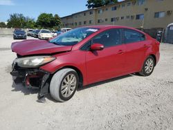 KIA salvage cars for sale: 2014 KIA Forte LX