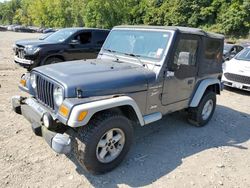 Jeep salvage cars for sale: 2001 Jeep Wrangler / TJ Sport