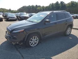 Salvage cars for sale at Exeter, RI auction: 2015 Jeep Cherokee Latitude