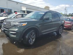 Salvage cars for sale at New Britain, CT auction: 2021 Ford Explorer XLT