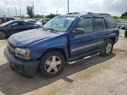 Salvage cars for sale at Miami, FL auction: 2004 Chevrolet Trailblazer LS