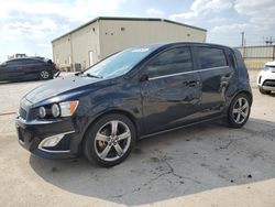 Salvage cars for sale from Copart Haslet, TX: 2013 Chevrolet Sonic RS