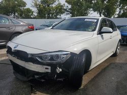 Salvage cars for sale at Bridgeton, MO auction: 2016 BMW 340 XI