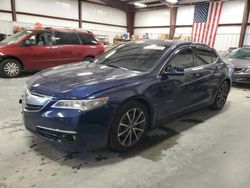 Salvage cars for sale at Spartanburg, SC auction: 2016 Acura TLX Advance