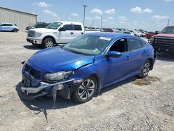 Salvage cars for sale at Temple, TX auction: 2017 Honda Civic LX