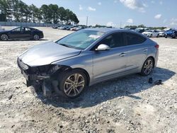 Salvage cars for sale at Loganville, GA auction: 2017 Hyundai Elantra SE