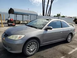 Honda salvage cars for sale: 2005 Honda Civic EX