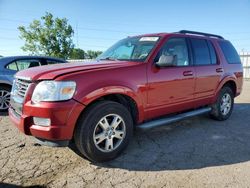 Ford salvage cars for sale: 2010 Ford Explorer XLT