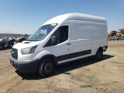 Salvage trucks for sale at San Martin, CA auction: 2015 Ford Transit T-250