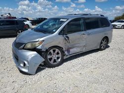 Toyota Sienna salvage cars for sale: 2011 Toyota Sienna Sport