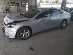 Chevrolet Malibu ls salvage cars for sale: 2018 Chevrolet Malibu LS