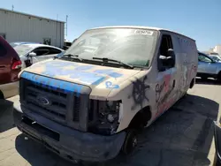 Salvage trucks for sale at Martinez, CA auction: 2009 Ford Econoline E150 Van