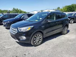 Vehiculos salvage en venta de Copart Albany, NY: 2017 Ford Escape Titanium