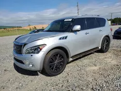 Salvage cars for sale at Tifton, GA auction: 2011 Infiniti QX56