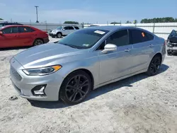 Ford salvage cars for sale: 2020 Ford Fusion Titanium