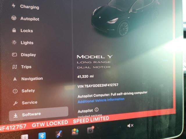 2022 Tesla Model Y