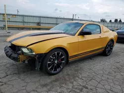 Salvage cars for sale at Dyer, IN auction: 2011 Ford Mustang