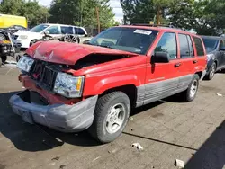 Salvage cars for sale at Denver, CO auction: 1996 Jeep Grand Cherokee Laredo