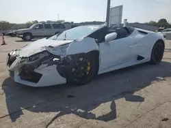 Salvage cars for sale at Lebanon, TN auction: 2019 Lamborghini Huracan