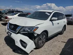 Salvage cars for sale at Magna, UT auction: 2017 Nissan Pathfinder S