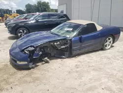 Chevrolet salvage cars for sale: 2004 Chevrolet Corvette