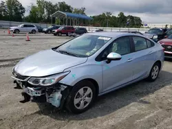 Chevrolet salvage cars for sale: 2018 Chevrolet Cruze LS