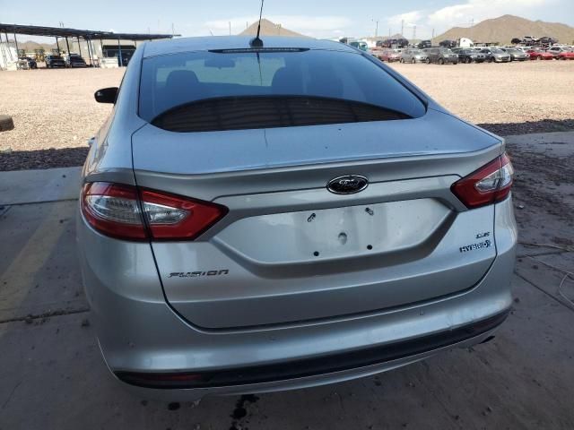 2013 Ford Fusion SE Hybrid