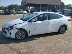 Salvage cars for sale at Gaston, SC auction: 2020 Hyundai Elantra SEL