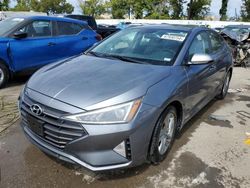 Salvage cars for sale at Bridgeton, MO auction: 2019 Hyundai Elantra SEL