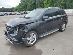 Salvage cars for sale at Glassboro, NJ auction: 2013 Mercedes-Benz ML 350 Bluetec