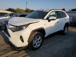 Toyota salvage cars for sale: 2021 Toyota Rav4 XLE