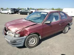 Salvage cars for sale at Fresno, CA auction: 1996 Toyota Tercel STD