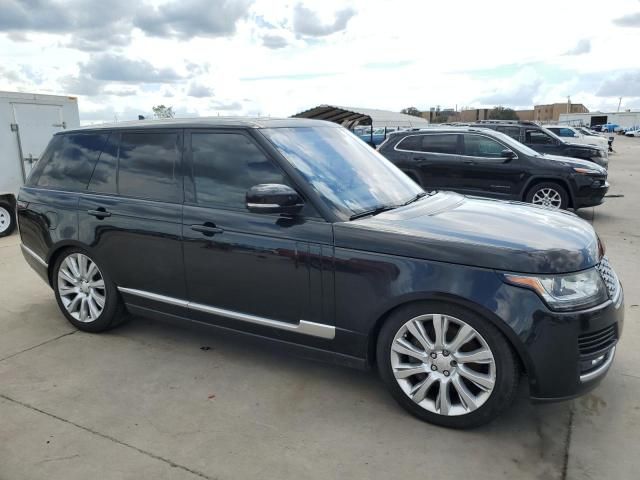 2016 Land Rover Range Rover Supercharged