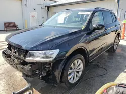 Salvage cars for sale at Pekin, IL auction: 2018 Volkswagen Tiguan S