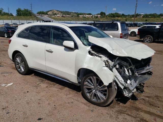 2017 Acura MDX Technology