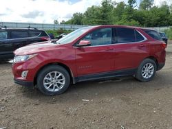 Salvage cars for sale at Davison, MI auction: 2019 Chevrolet Equinox LT