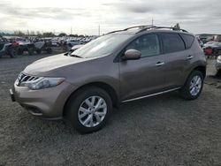 Salvage cars for sale at Eugene, OR auction: 2012 Nissan Murano S