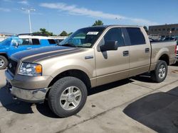 Salvage cars for sale at Littleton, CO auction: 2005 Ford F150 Supercrew