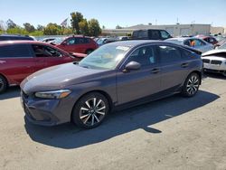 Salvage cars for sale at Martinez, CA auction: 2022 Honda Civic EXL