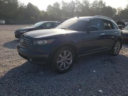 Salvage cars for sale from Copart Madisonville, TN: 2005 Infiniti FX35