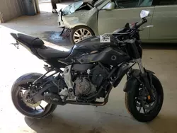 Salvage motorcycles for sale at Mocksville, NC auction: 2016 Yamaha FZ07