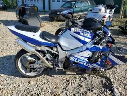 Salvage Motorcycles for sale at auction: 2002 Suzuki GSX-R750