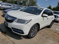 2016 Acura MDX Technology en venta en Sikeston, MO