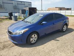 Salvage cars for sale from Copart Bismarck, ND: 2018 KIA Forte LX