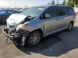 Toyota salvage cars for sale: 2013 Toyota Sienna XLE