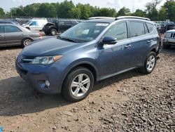 Salvage cars for sale at Chalfont, PA auction: 2014 Toyota Rav4 XLE